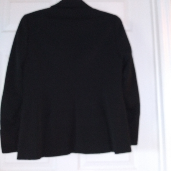 Ivanka Trump Black Double Breasted Jacket Size 12 Like New - Picture 3 of 9